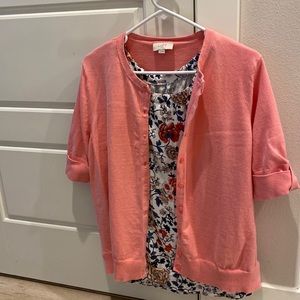 Loft outlet tank and cardigan - separate pieces but go together